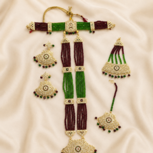 Satlada Traditional Beaded Jewelry Set